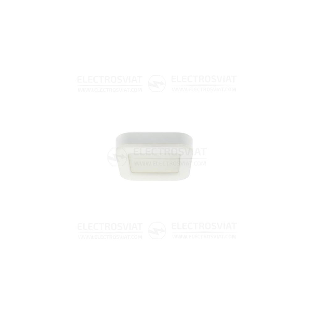 LED ВОДОУСТОИЧИВА ПЛАФОНИЕРА LUZ-BS, 15W, IP65, 4000K, 220V AC, КВАДРАТ, БЯЛ