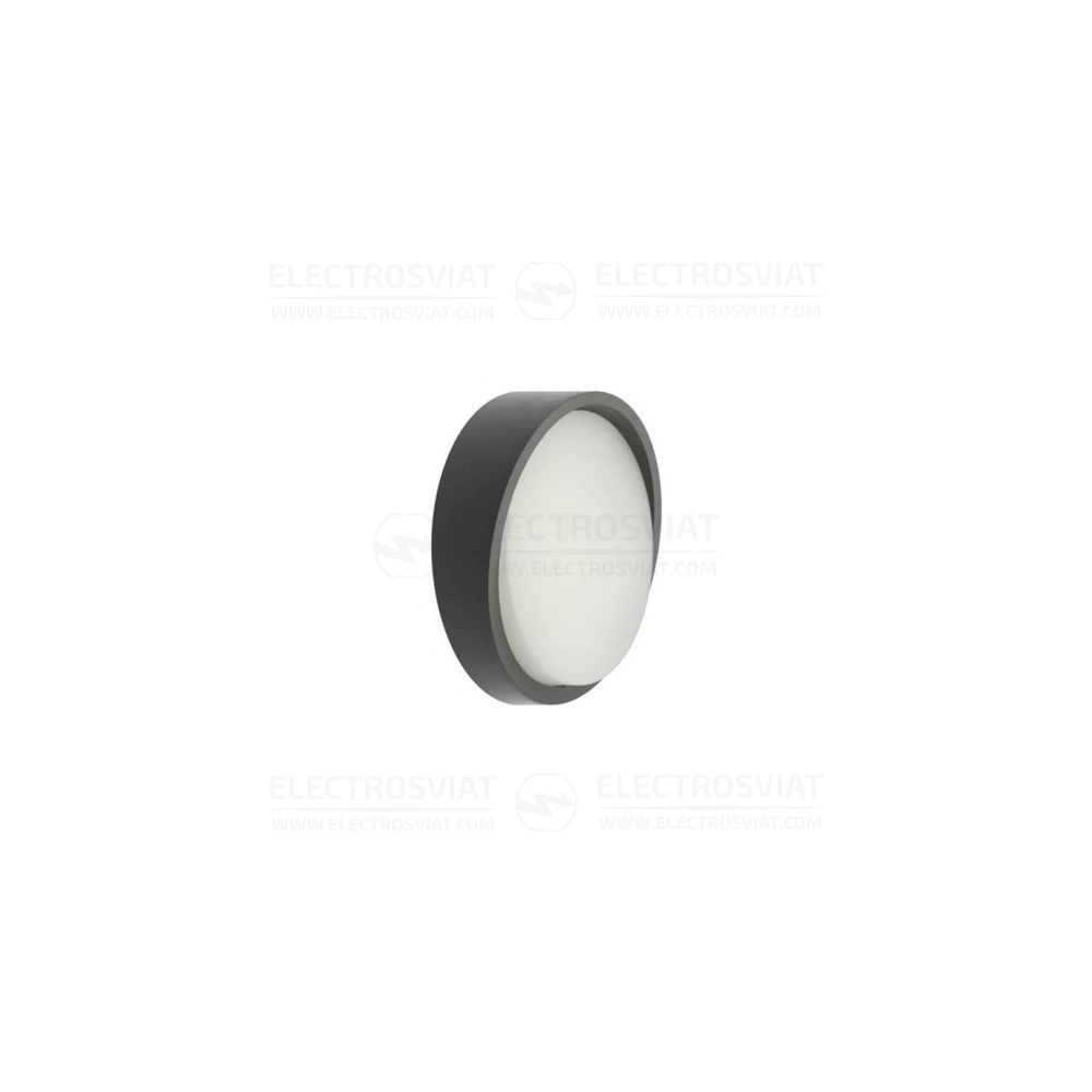 LED ВОДОУСТОИЧИВА ПЛАФОНИЕРА ORI-CH, 18W, IP65, 4000K, 220V AC, КРЪГ, СИВ