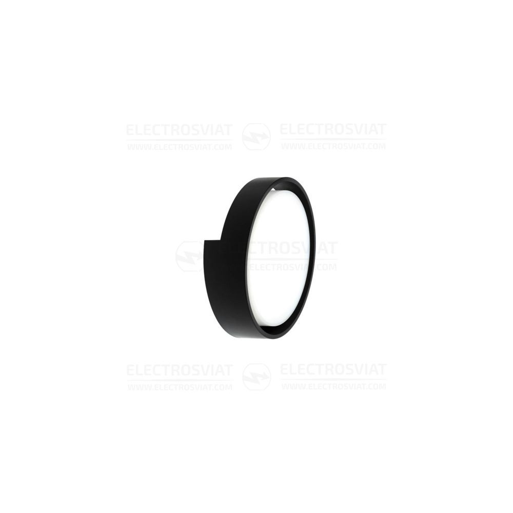 LED ВОДОУСТОИЧИВА ПЛАФОНИЕРА ORI-W1, 18W, IP65, 4000K, 220V AC, КРЪГ, ЧЕРЕН