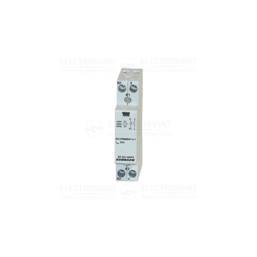 МОДУЛЕН КОНТАКТОР 20A 1NO 1NC 230VAC, AMPARO МОДУЛЕН КОНТАКТОР 20A 1NO 1NC 230VAC, AMPARO