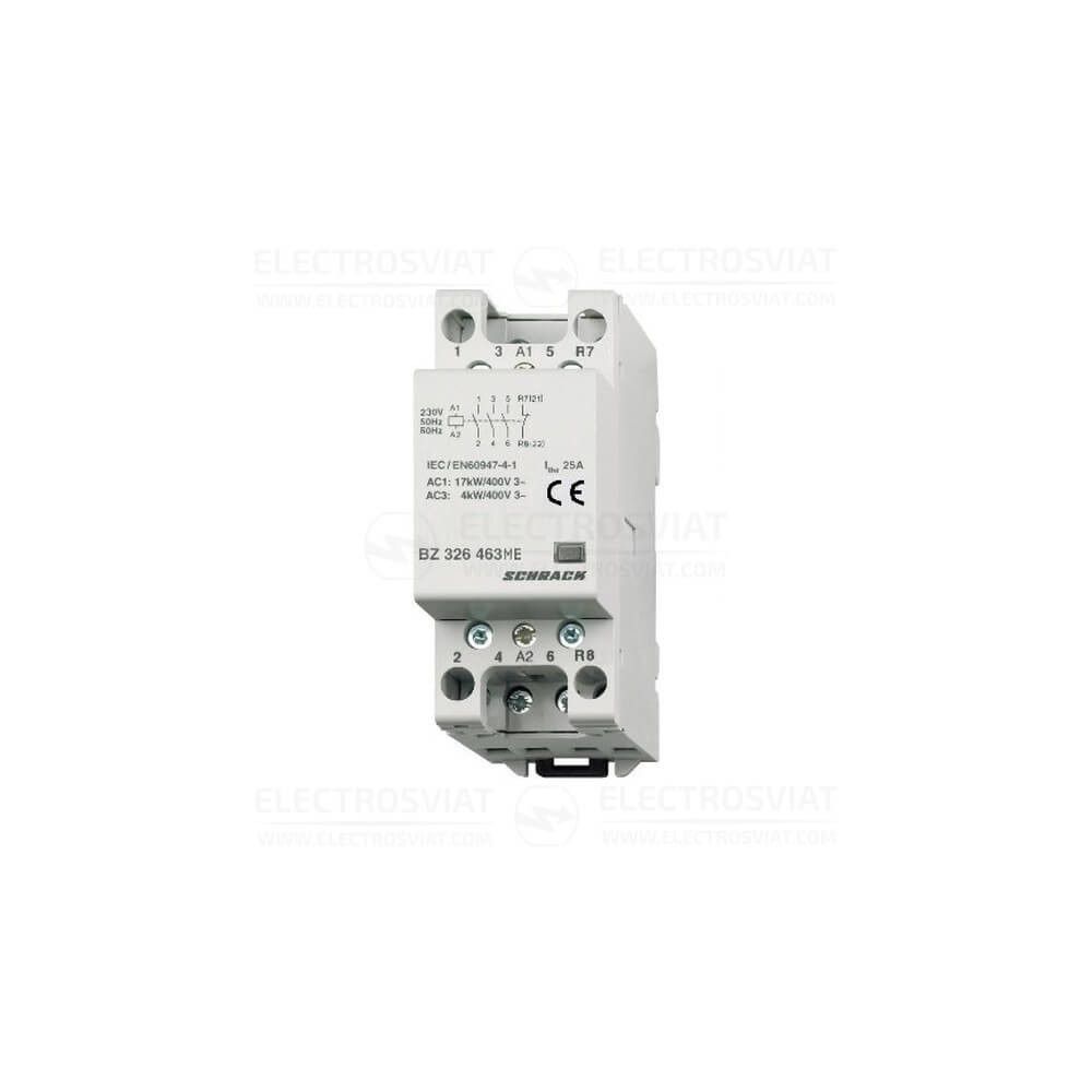 МОДУЛЕН КОНТАКТОР 25A 3NO 1NC 230V, AMPARO МОДУЛЕН КОНТАКТОР 25A 3NO 1NC 230V, AMPARO