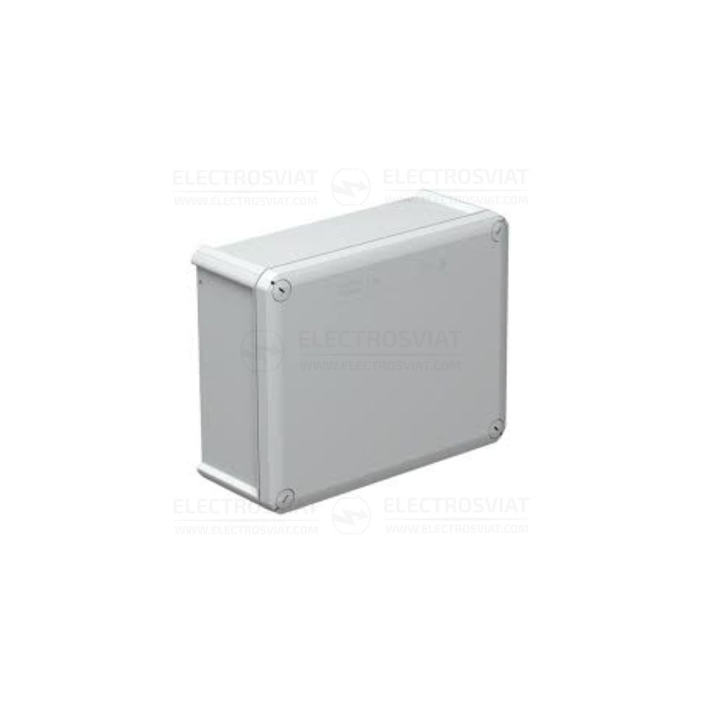 РАЗКЛОНИТЕЛНА КУТИЯ ЗА ОТКРИТ МОНТАЖ - OBO - Т250 OE, БЕЗ ВХОДОВЕ - 240X190X95MM