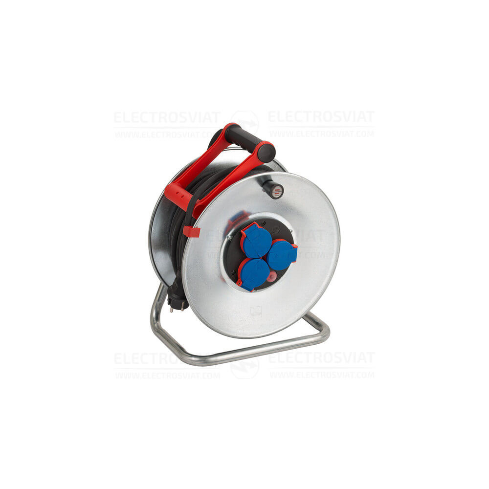 BRENNENSTUHL - МАКАРА GARANT S, ГУМИРАН КАБЕЛ 3X2.5, 25М., 16A, ТЕРМИЧНА ЗАЩИТА