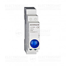 МОДУЛЕН LED ИНДИКАТОР AMPARO, СИН, 230V AC