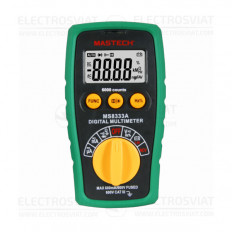 ЦИФРОВ МУЛТИЦЕТ, LCD(6000), VDC, VAC, ADC, AAC, OHM, F, HZ, MS8333A
