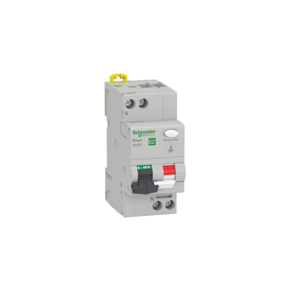 АВТОМАТИЧЕН ПРЕКЪСВАЧ + ДТЗ, 1P + N, 25A, 30MA, КРИВА C, ТИП AC