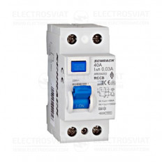 ДЕФЕКТНО ТОКОВА ЗАЩИТА AMPARO 10KA, 40A, 2P, 30MA, ТИП A