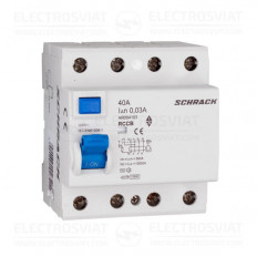 ДЕФЕКТНО ТОКОВА ЗАЩИТА AMPARO 10KA, 40A, 4P, 30MA, ТИП AC
