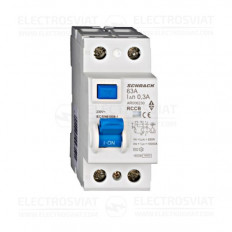 ДЕФЕКТНО ТОКОВА ЗАЩИТА AMPARO 10KA, 63A, 2P, 300MA, ТИП AC