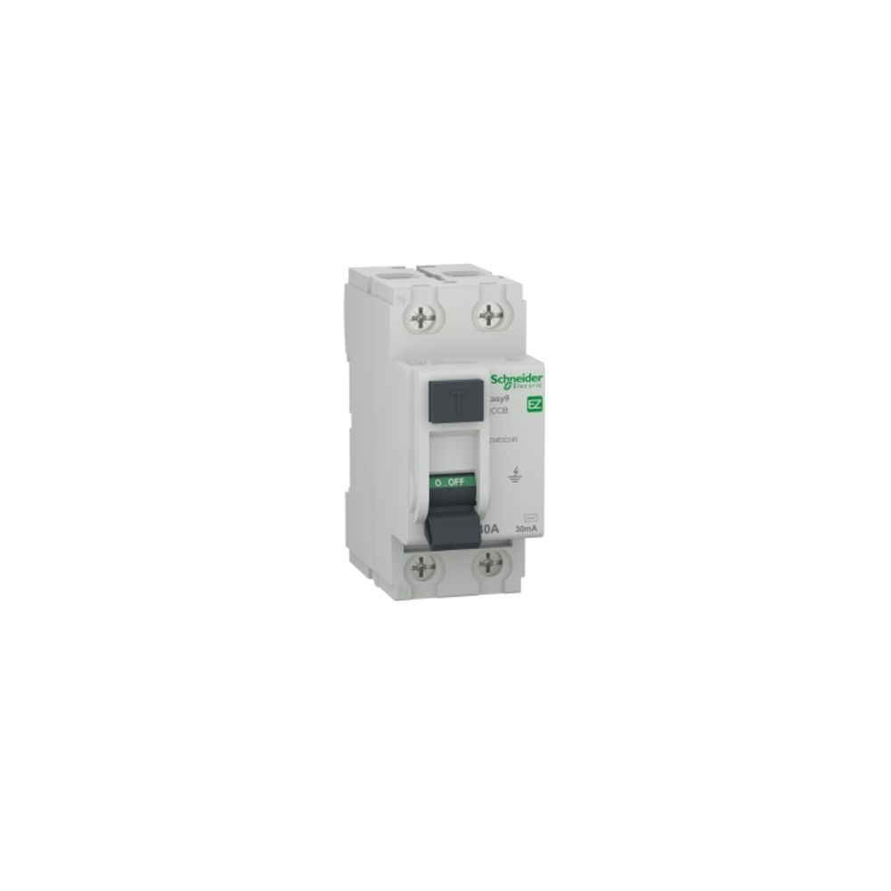 ДЕФЕКТНОТОКОВА ЗАЩИТА, EASY9, 2P, 40A, 30MA, ТИП AC