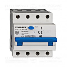 КОМБИНИРАН АП+ ДТЗ 3+N, AMPARO 6KA, C 32A, 30MA, ТИП A