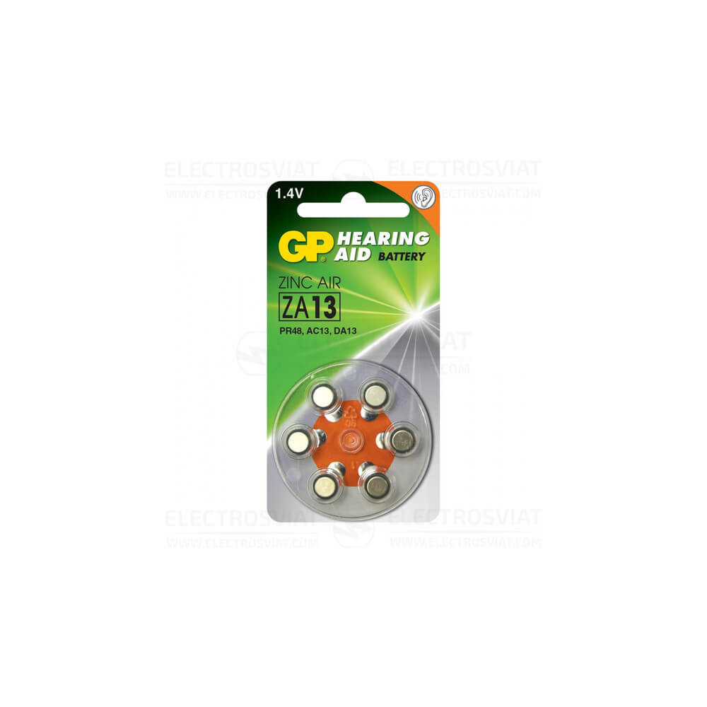 БАТЕРИЯ-GP-HEARING AID-ZA13 БАТЕРИЯ-GP-HEARING AID-ZA13