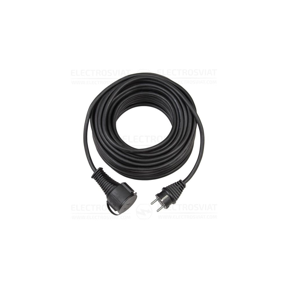 УДЪЛЖИТЕЛ 15M, 3Х1.5MM2, ЕДИНИЧЕН, IP44, ВЛАГОЗАЩИТЕН, ЧЕРЕН