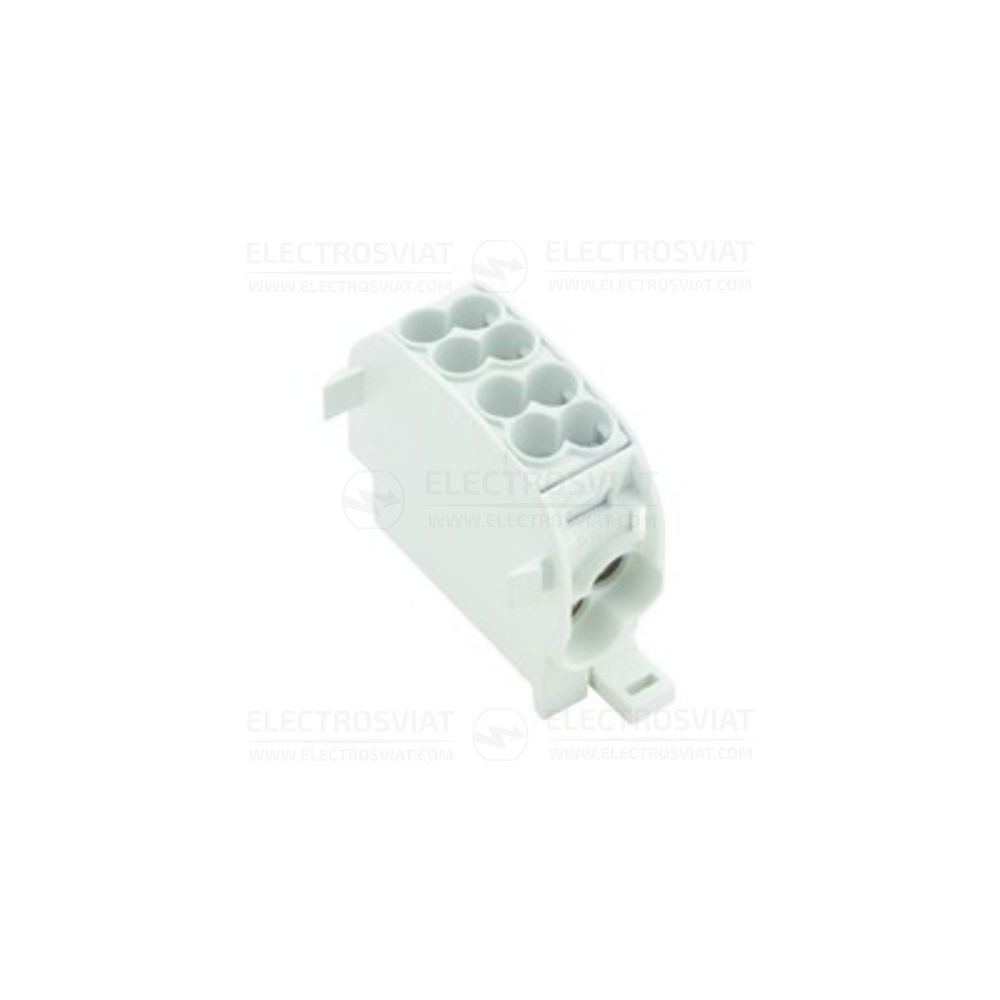 РАЗПРЕДЕЛИТЕЛЕН БЛОК - 1P, 25 MM, 16 MM, 1000V, 152A, БРОЙ ТОЧКИ НА СВЪРЗВАНЕ: 4, СИВ, WPD 101