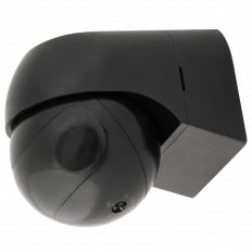 PIR СЕНЗОР ЗА ДВИЖЕНИЕ ЗА ОТКРИТ МОНТАЖ С ЧЕРНА ЛЕЩА, 180, 12M, IP44, ЧЕРЕН