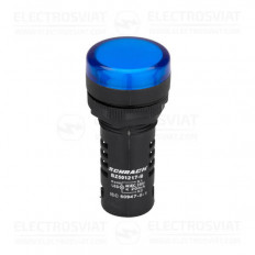 КОМПАКТЕН LED ИНДИКАТОР AMPARO СИН 230V AC/DC