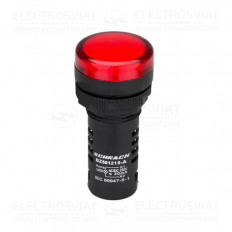 КОМПАКТЕН LED ИНДИКАТОР AMPARO ЧЕРВЕН 230V AC/DC