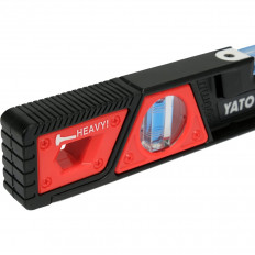 Нивелир магнитен с 2 либели YATO, 300 мм