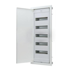 Табло за СКРИТ монтаж 5х12+10 DIN модула с метална плътна врата 878x368x90 Scame
