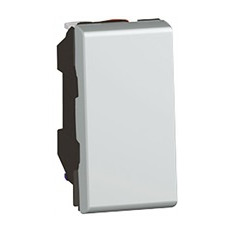 Девиаторен ключ 1 мод. цвят алуминий Easy-Led Mosaic NEW Legrand