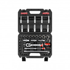 Комплект инструменти YATO, 1/2", 60 части