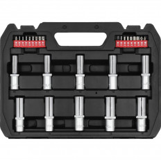 Комплект инструменти YATO, 1/2", 60 части