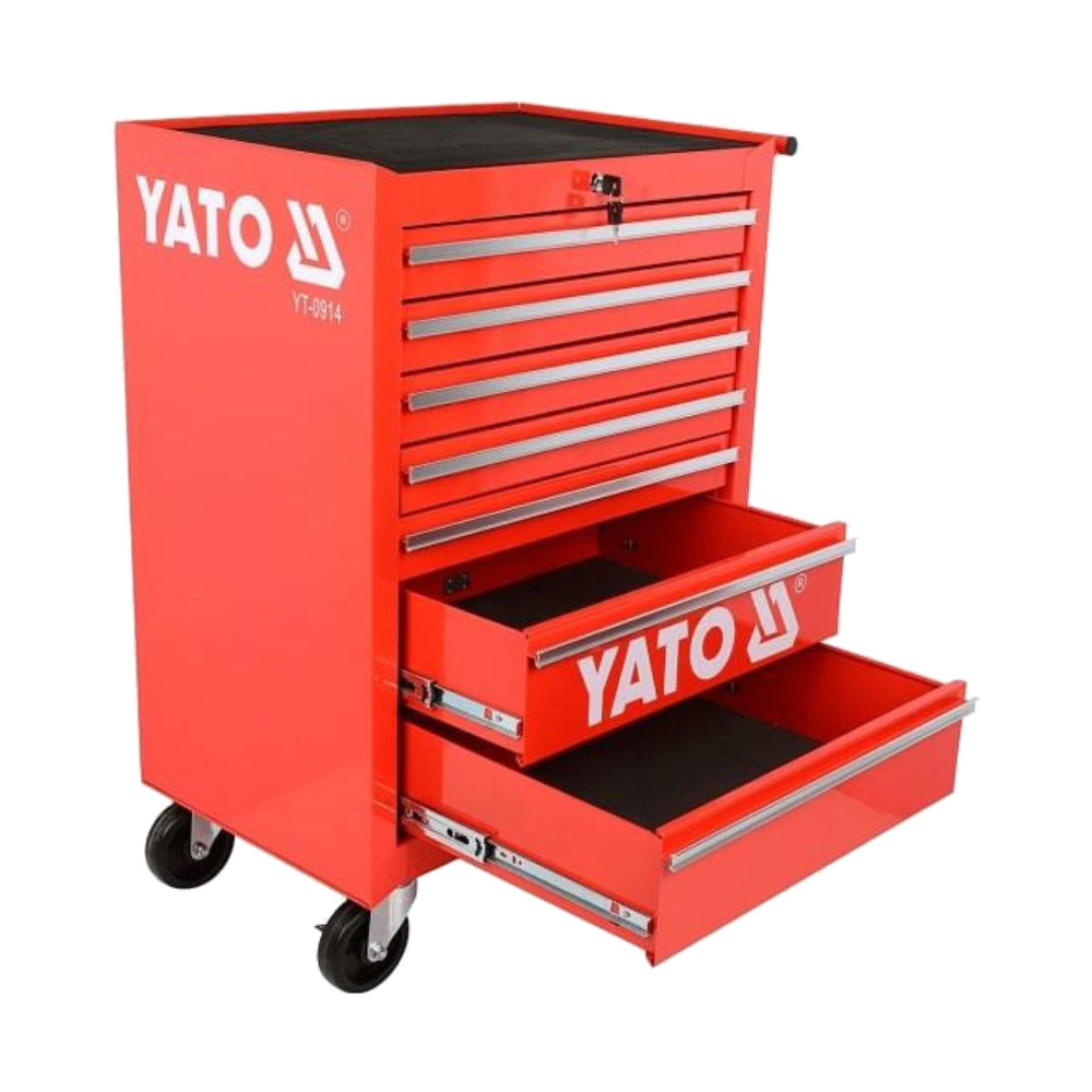 Количка за инструменти YATO, 7 чекмеджета, 300 кг, празна Количка за инструменти YATO, 7 чекмеджета, 300 кг, празна