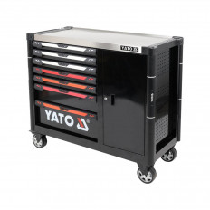 Количка за инструменти YATO, 7 + 1 чекмеджета