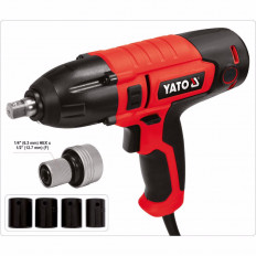 Ударен електрически гайковерт YATO, 1/2", 450 W, 450 Nm