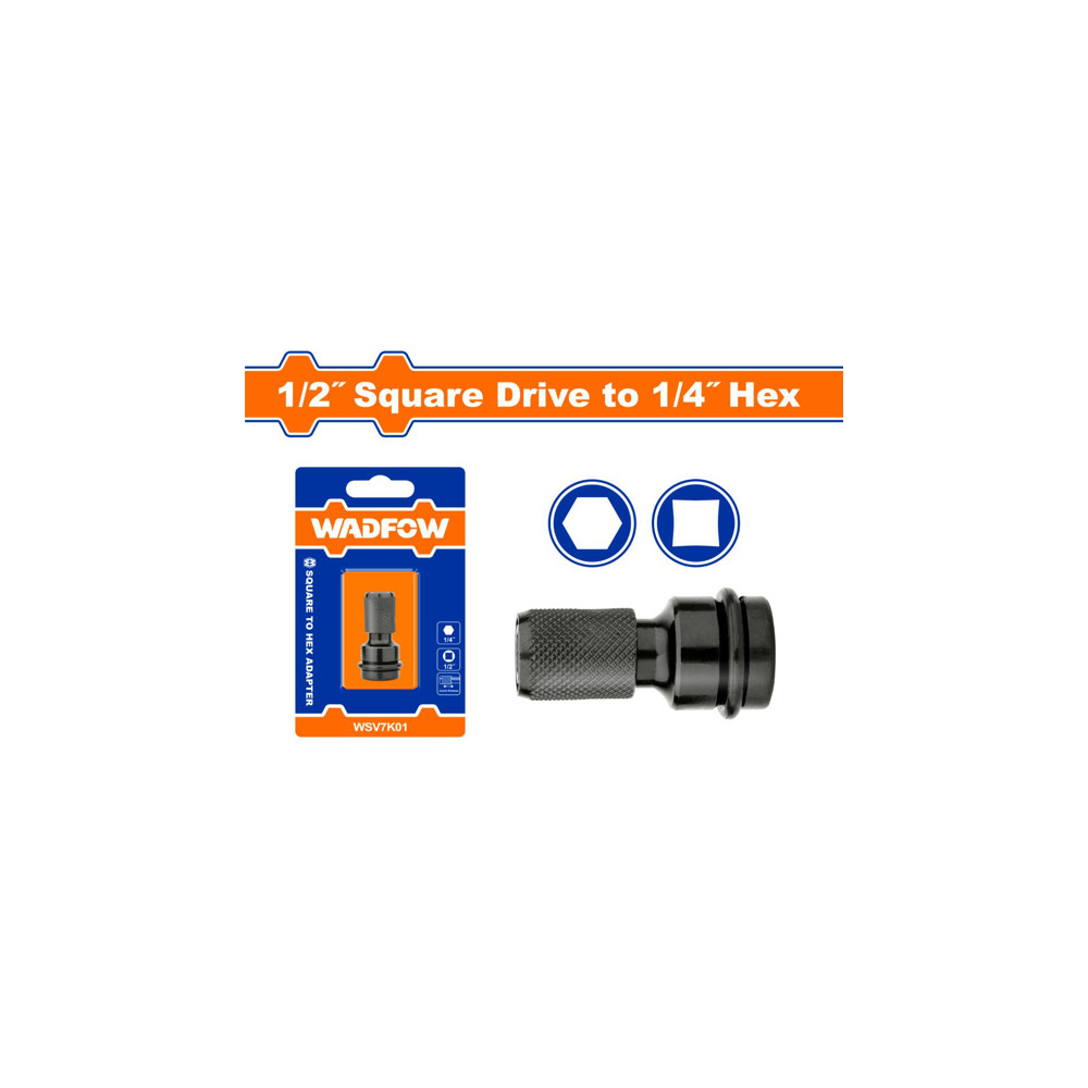 Адаптер за битове WADFOW, 1/2" към 1/4"
