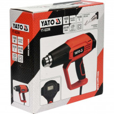 Пистолет за горещ въздух YATO YT 82296, 1600 W, 650 C, LCD дисплей