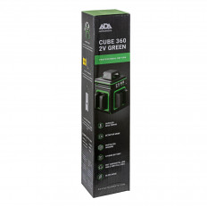 Нивелир лазерен ADA CUBE 360, 2 V, Professional Edition, 40 / 70 м