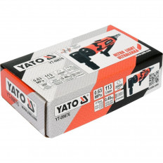 Пневматична шлифовалка YATO, ъглова, 6 мм, 20000 min - 1