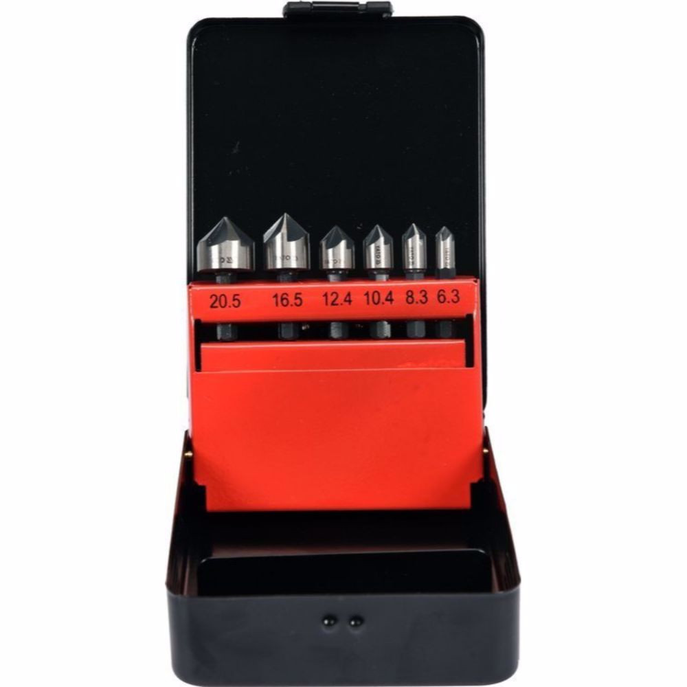 Комплект зенкери YATO, HSS, HEX 1/4", 6 части Комплект зенкери YATO, HSS, HEX 1/4", 6 части