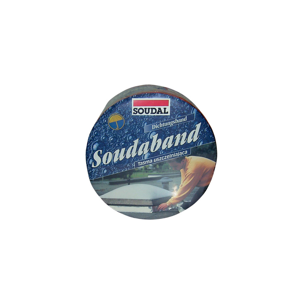 Уплътнителна лента SOUDAL Soudaband, теракота, 10 см x 10 м Уплътнителна лента SOUDAL Soudaband, теракота, 10 см x 10 м