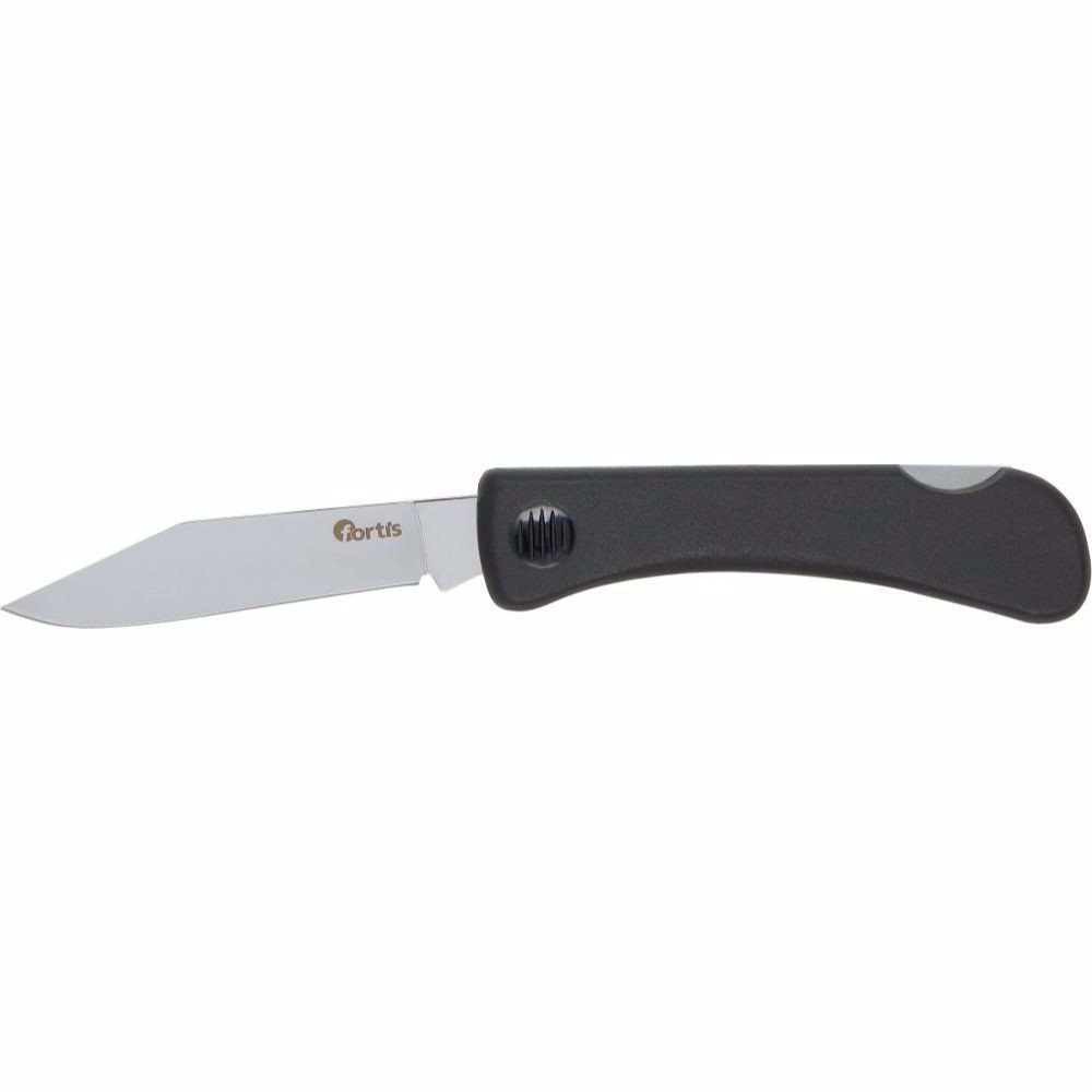 Сгъваем нож FORTIS, черен, INOX, 90 мм Сгъваем нож FORTIS, черен, INOX, 90 мм