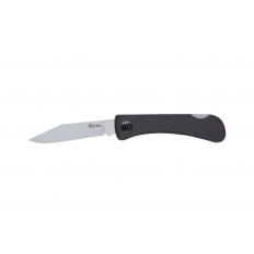 Сгъваем нож FORTIS, черен, INOX, 90 мм