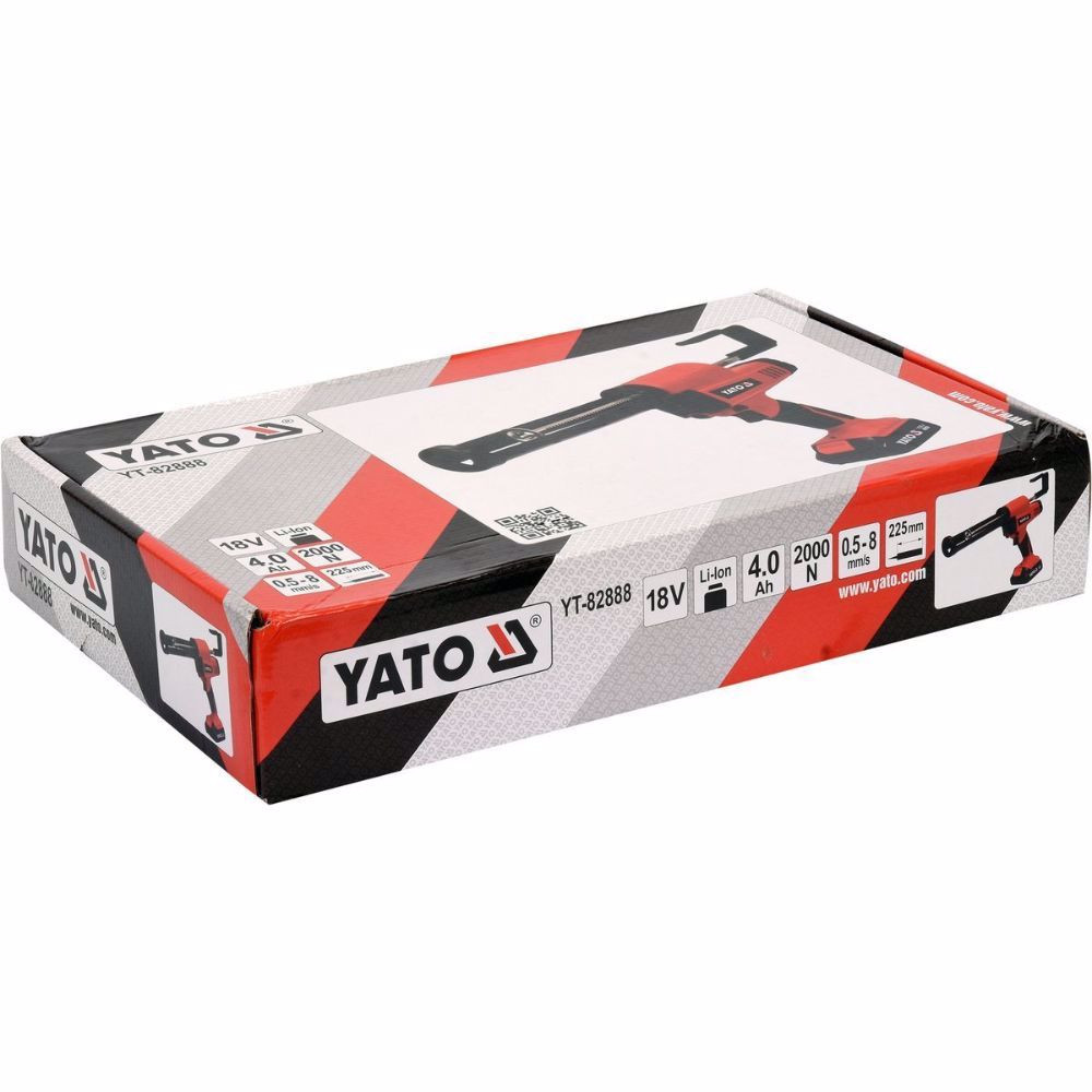 Акумулаторен пистолет за картуш YATO 82888, 18 V, 1 х 4.0 Ah Акумулаторен пистолет за картуш YATO 82888, 18 V, 1 х 4.0 Ah