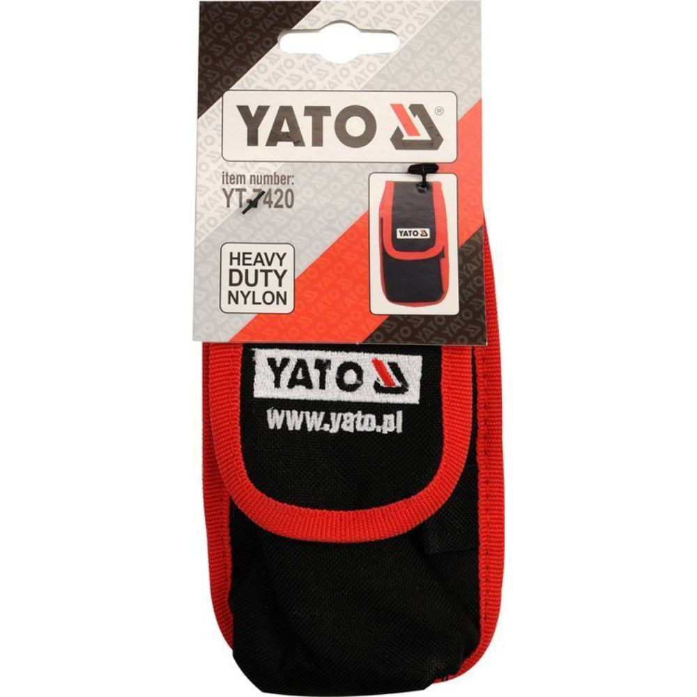 Джоб за GSM YATO YT 7420, за закачане на работен колан Джоб за GSM YATO YT 7420, за закачане на работен колан