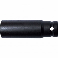 Комплект удължени ударни вложки, 1/2", CrMo, FORTIS, 15 части