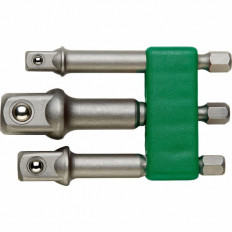 Комплект адаптери 1/4" за вложки 1/4", 1/2", 3/8", FORTIS