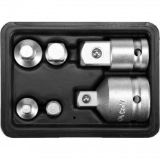 Комплект преходници YATO, CrV, 6 части