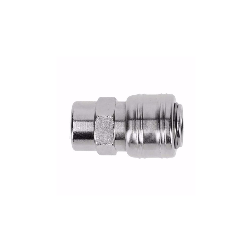 Щуцер пневматичен HOGERT HT4R801 , 1/4", F 1/4, 15 Bar
