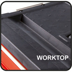 Кутия за инструменти YATO, 49.5 x 25.2 x 18 см, 2 чекмеджета