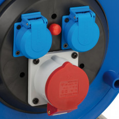Трифазна кабелна макара BRENNENSTUHL, PVC, 400V, 16А, 30 м, IP 44