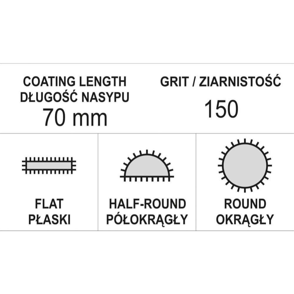 Комплект диамантени пили YATO, YT 6155, 5x180x70 mm, 3 части Комплект диамантени пили YATO, YT 6155, 5x180x70 mm, 3 части