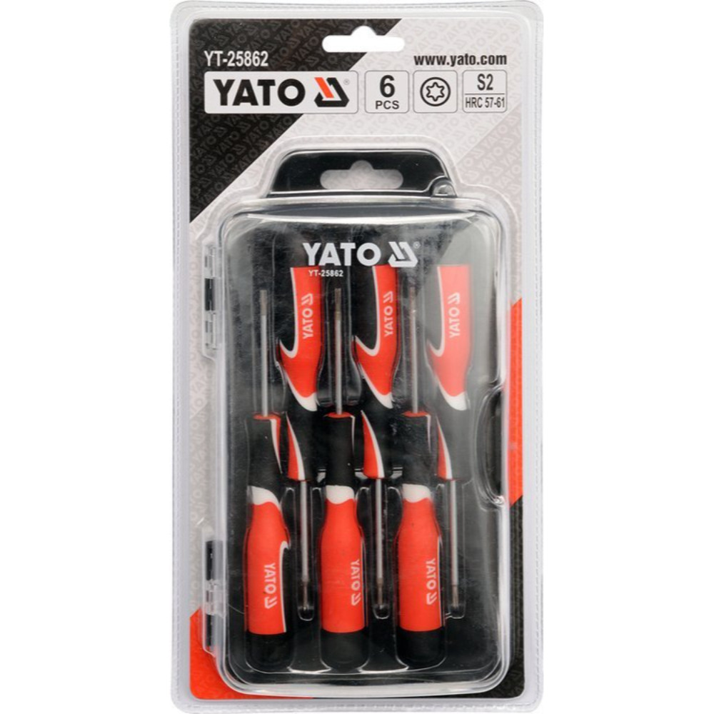 Комплект прецизни отвертки YATO, TX 5 - 10, 6 части Комплект прецизни отвертки YATO, TX 5 - 10, 6 части