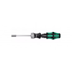 Отвертка с бит държач тресчотна WERA,1/4", 6 части