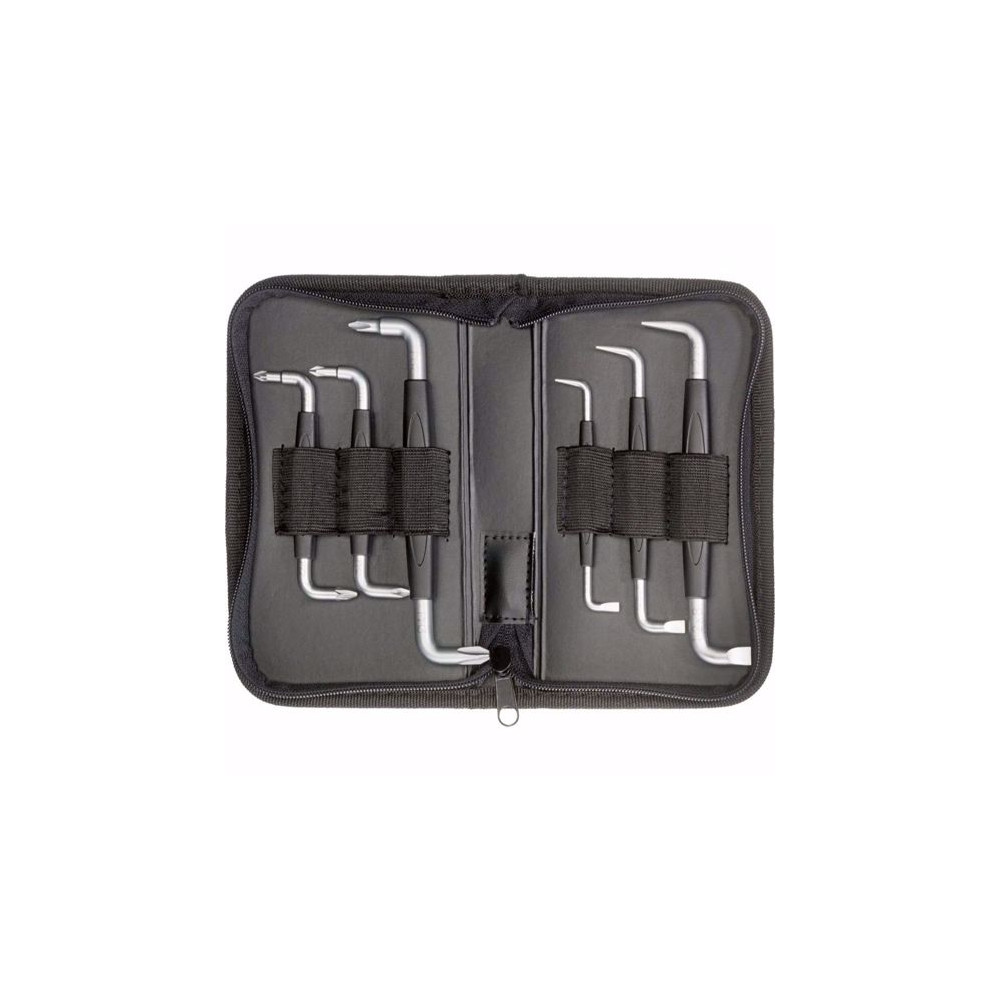 Комплект ъглови отверки FORTIS, SL, PH, PZ, 6 части