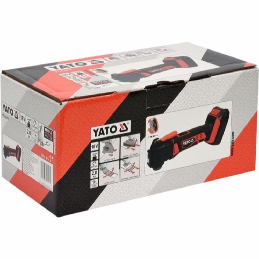 Акумулаторен мултифункционален инструмент YATO 82818, 18 V, 1 x 2.0 Ah Акумулаторен мултифункционален инструмент YATO 82818, 18 V, 1 x 2.0 Ah